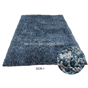 Mjuka Polyester Shaggy Carpet Plain Color